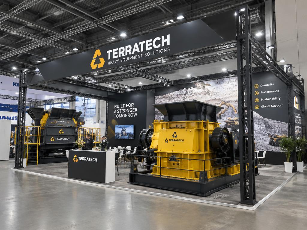 Engineering & Machinery exhibition stall