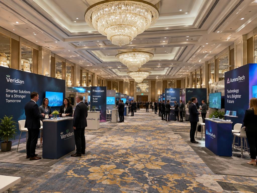 Hotel ballroom expo