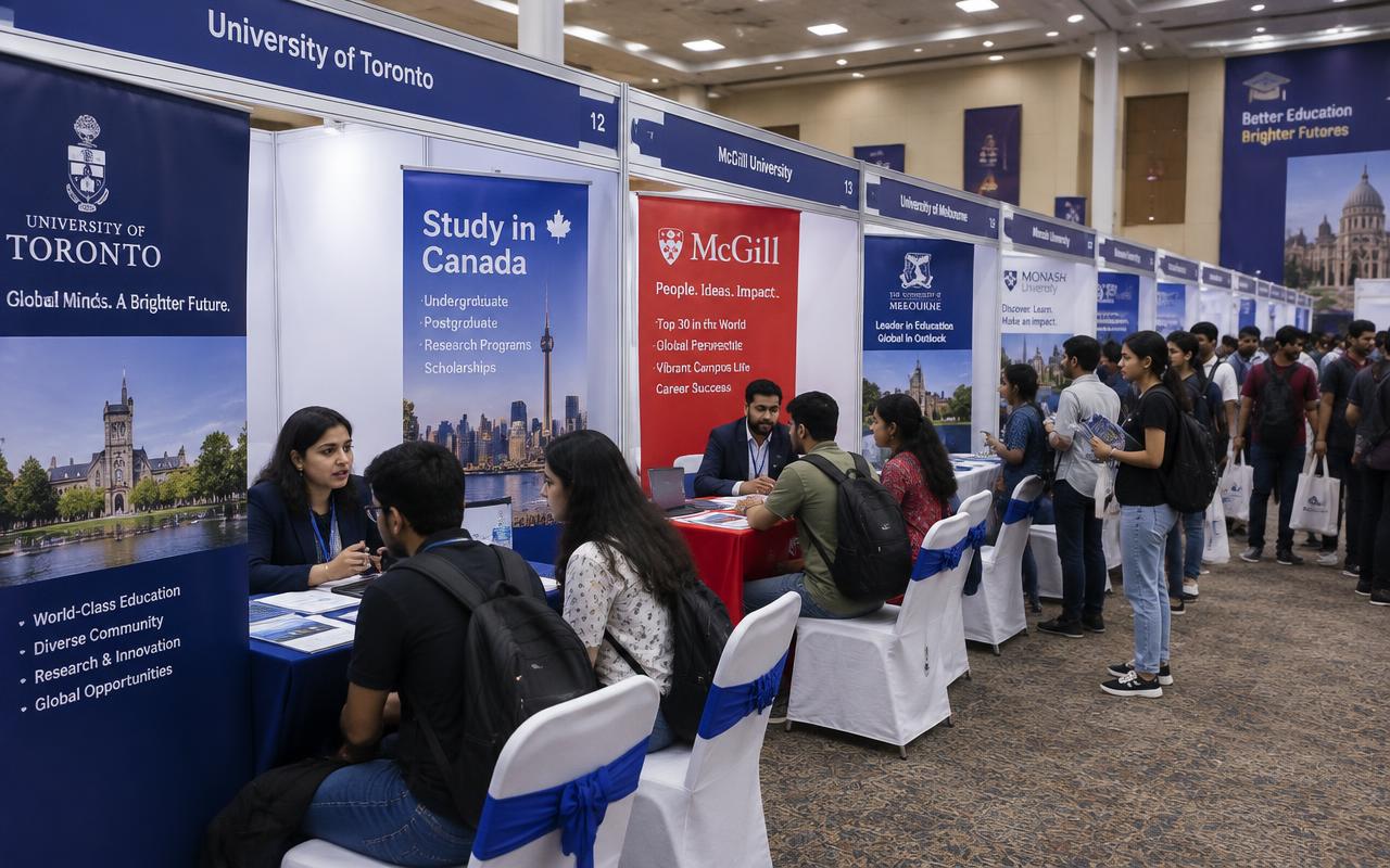 Education exhibition stall